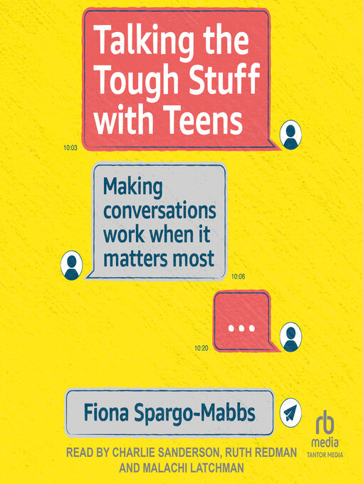 Title details for Talking the Tough Stuff with Teens by Fiona Spargo-Mabbs - Available